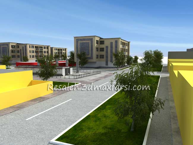 رساله طراحی مجتمع، شهرک مسکونی