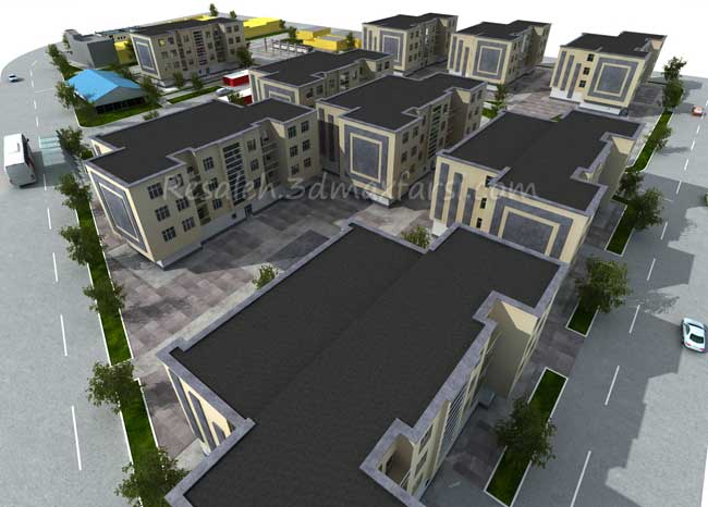 رساله معماری مجتمع، شهرک مسکونی