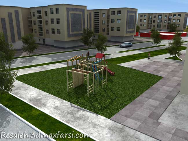 نمونه مجتمع، شهرک مسکونی