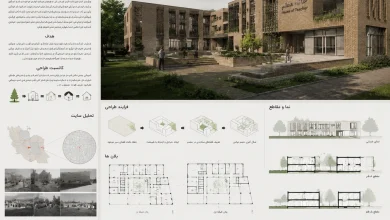 دانلود رساله خانه معلم پروژه معماری پایان نامه House of teacher