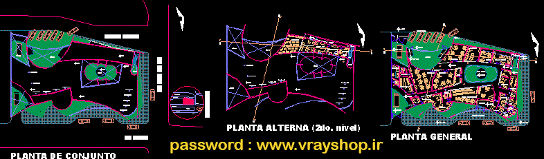 دانلود رایگان خانه سالمندان نقشه اتوکد