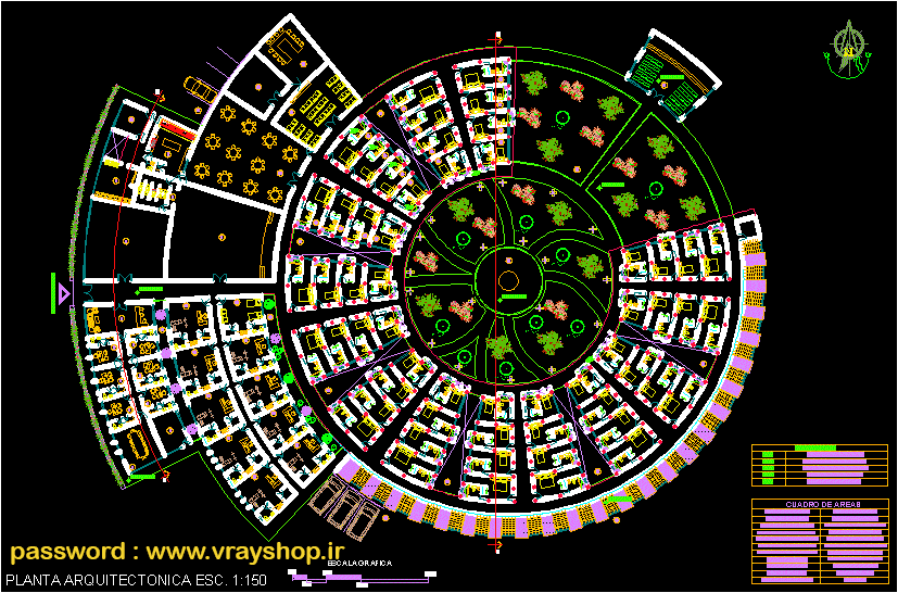 دانلود رایگان خانه سالمندان نقشه پلان سایت پلان اتوکد