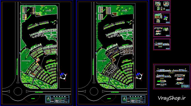 دانلود رایگان نمونه مشابه نقشه اتوکد رساله ترمينال مسافربری
