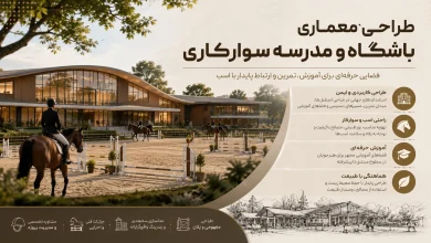 دانلود رساله طراحی باشگاه و مدرسه سوارکاری پایان نامه معماری