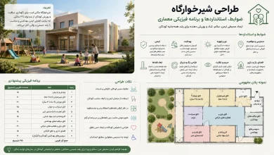 ضوابط، استانداردها و برنامه فیزیکی طراحی شیرخوارگاه 📏 40 ضوابط، استانداردها و برنامه فیزیکی طراحی شیرخوارگاه