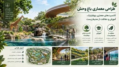 کانسپت‌ های معماری بیوفیلیک، آموزش و حفاظت از محیط‌ زیست در باغ وحش