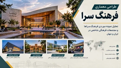 تحلیل نمونه موردی فرهنگ‌سراها و مجتمعات فرهنگی شاخص در ایران و جهان