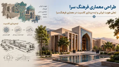 تجلی هویت ایرانی و ایده‌پردازی کانسپت در معماری فرهنگ‌سرا
