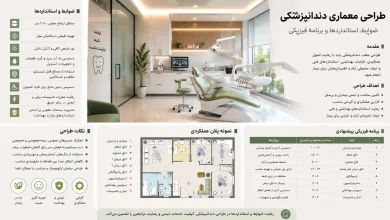 ضوابط، استانداردها و برنامه فیزیکی طراحی کلینیک و مرکز دندانپزشکی