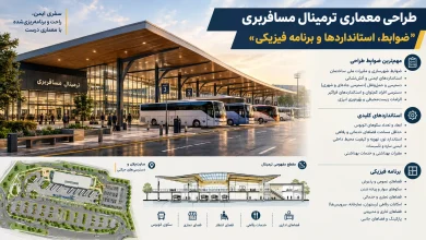 ضوابط، استانداردها و برنامه فیزیکی طراحی ترمینال مسافربری 🚌 13 ضوابط، استانداردها و برنامه فیزیکی طراحی ترمینال مسافربری