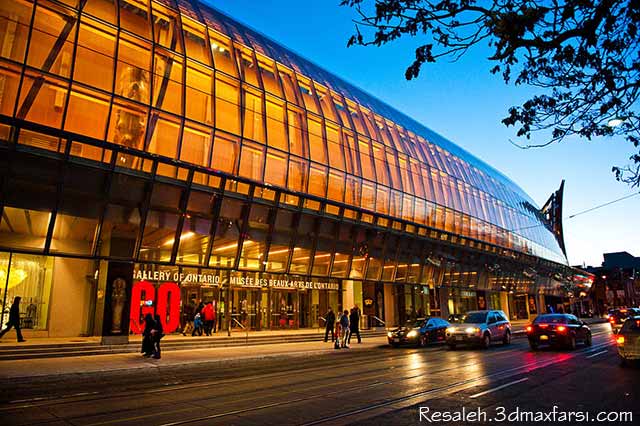 Art Gallery of Ontario فرانک گری 