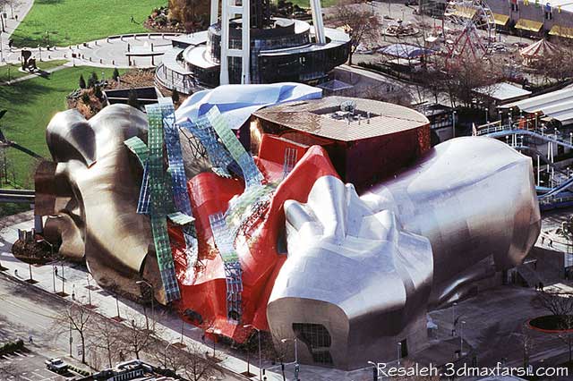 The Experience Music Project Frank Gehry فرانک گری